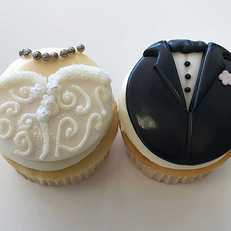 cupcakes, wedding desserts
