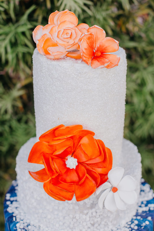 Wedding cake, cake, colorful wedding cake