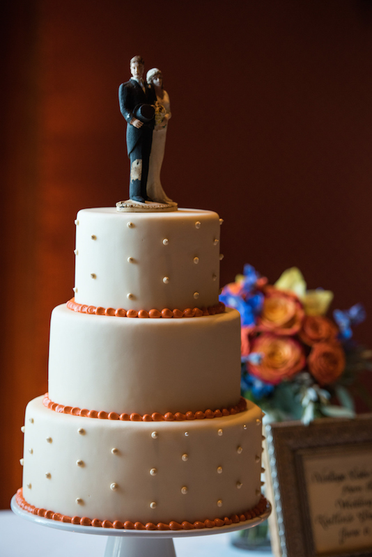 wedding cake, antique cake topper