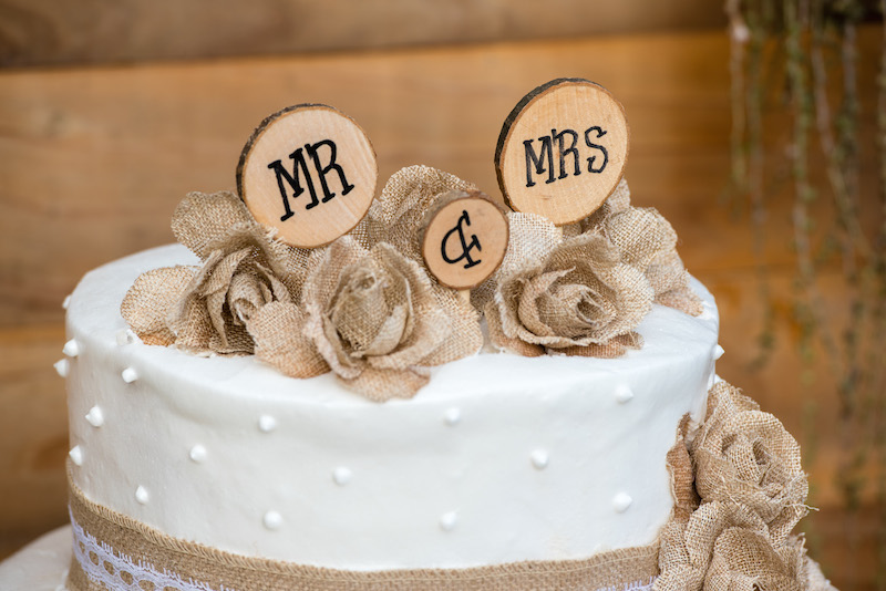 Wedding Cake Toppers; Wedding Cake, Mr. & Mrs.