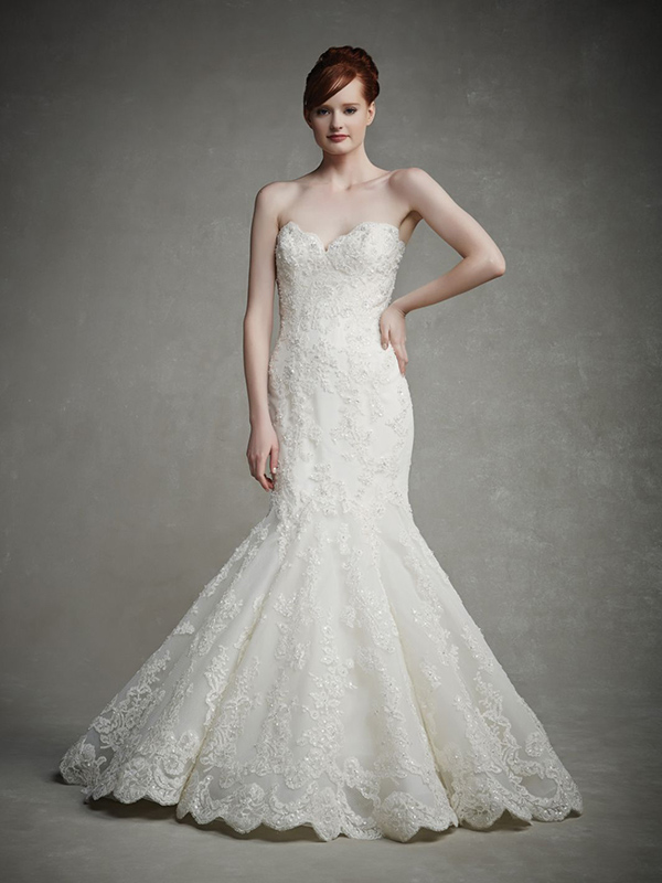 bridal gown, wedding dress