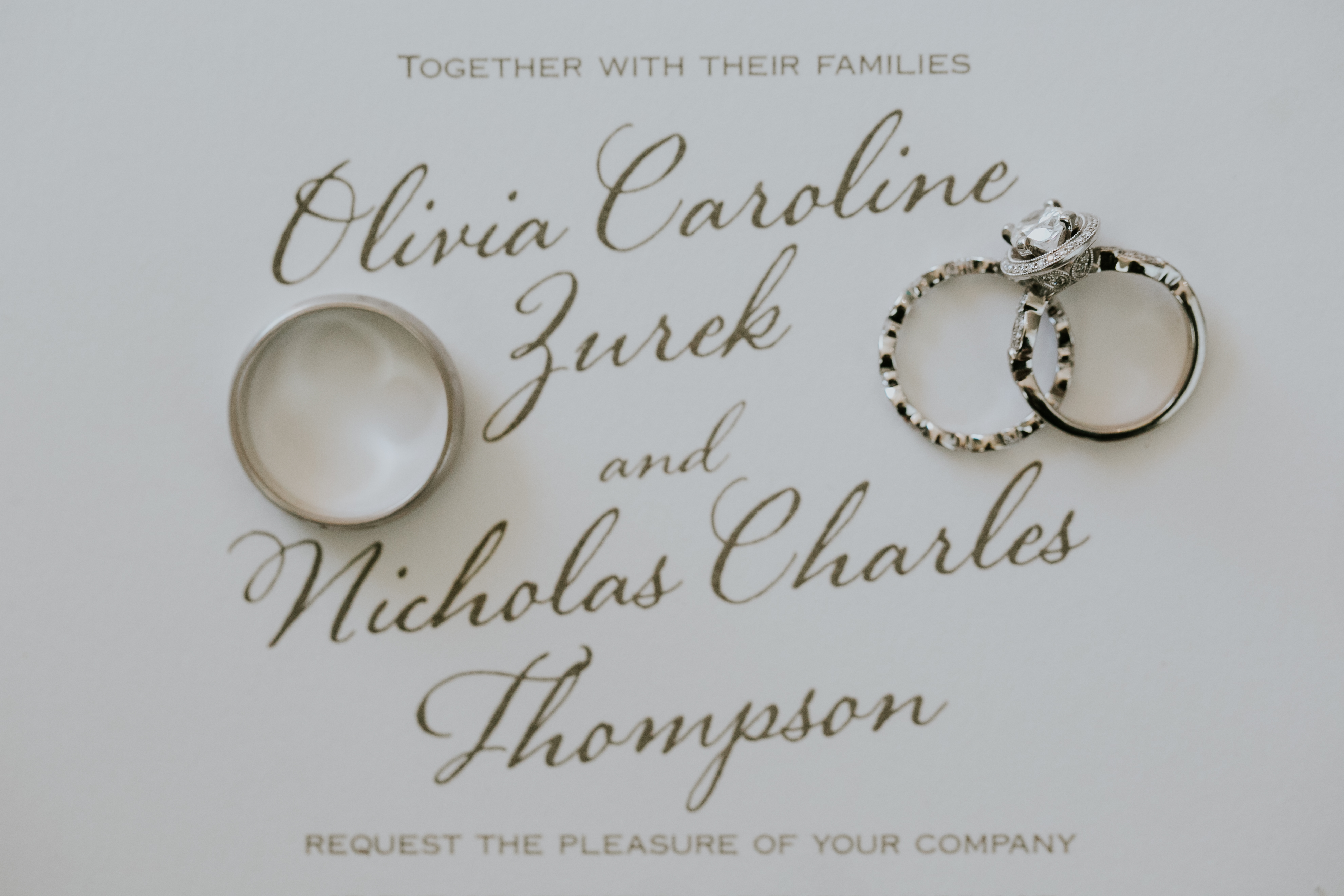 wedding invitation, wedding rings