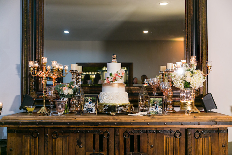 dessert table, wedding cake