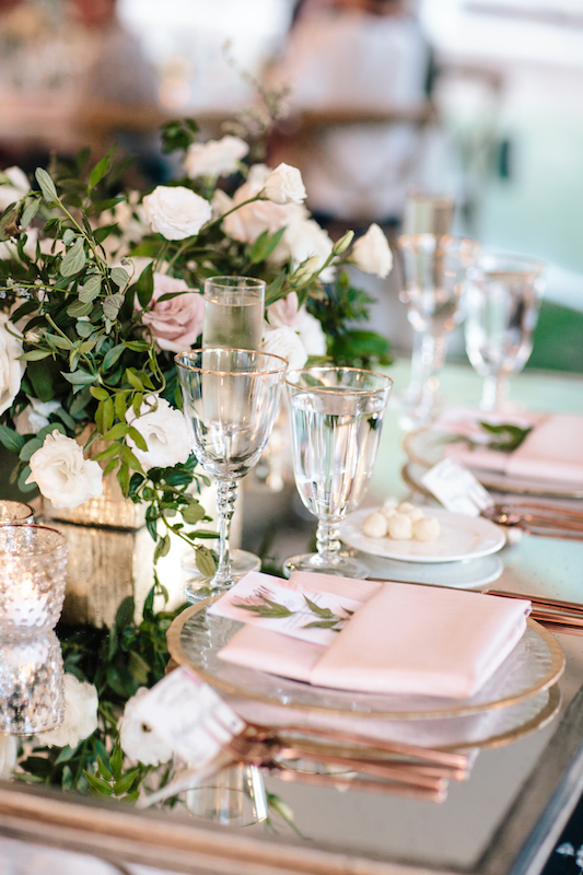 table scape, table design, floral centerpiece, place setting