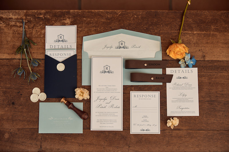 wedding invitations, stationery