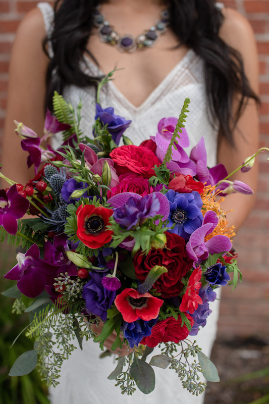 bridal bouquet, flowers