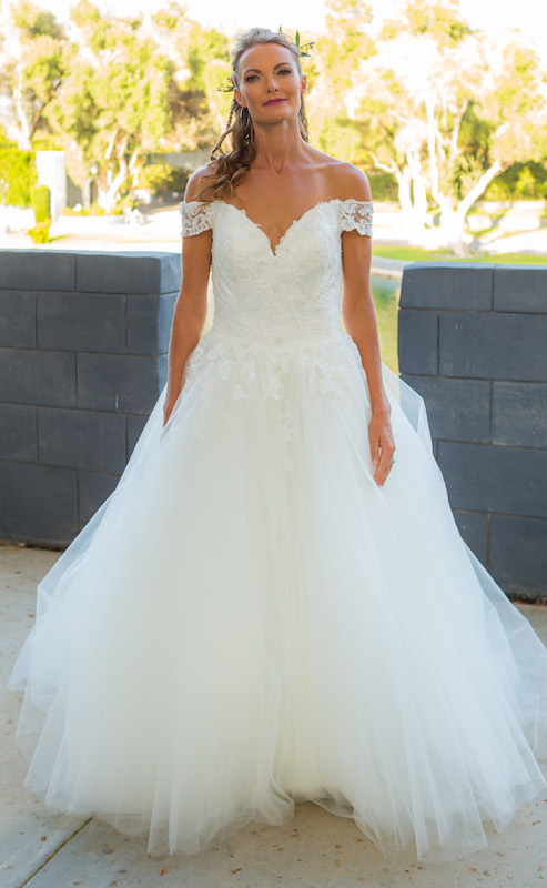 bride, wedding dress