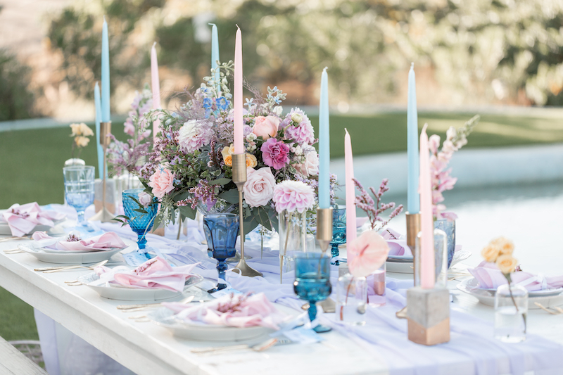 Winery Wedding, tablescape