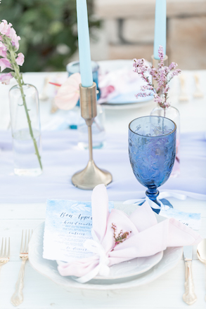 Winery Wedding, tablescape