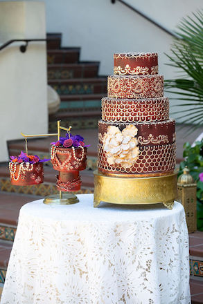 Indian wedding cake