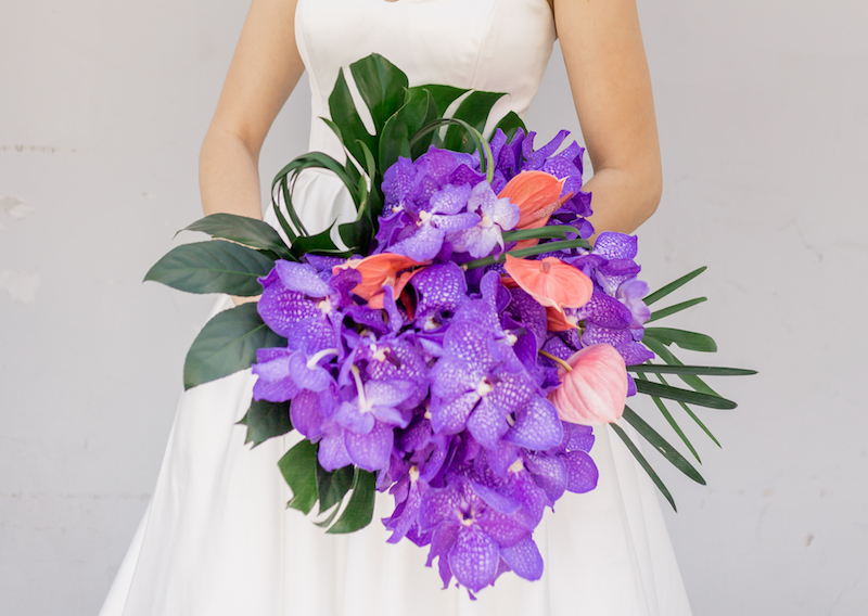 Bridal bouquet, flowers