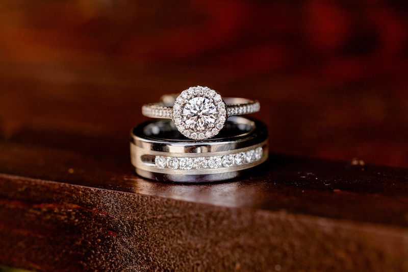 wedding ring, engagement ring