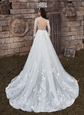 Calle Blanche bridal gown