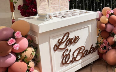 Love & Bake’s Dessert Cart